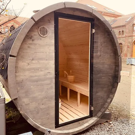 Exklusive Galeriewohnung Mit Kamin, Whirlwanne & Fasssauna - Hexenburg Bei Dresden Apartment Grossharthau