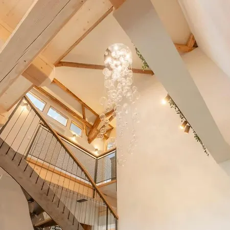 Hexenburgbeidresden Mit Fasssauna 4 Raum Architektengaleriewohnung Mit Whirlwanne, Kamin, Balkon-naehe Saechsische Schweiz Dresden