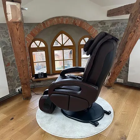 Hexenburgbeidresden Mit Fasssauna 4 Raum Architektengaleriewohnung Mit Whirlwanne, Kamin, Balkon-naehe Saechsische Schweiz Dresden