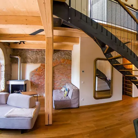 Grosse Galeriewohnung Mit Whirlpool, Kamin & Fasssauna - Hexenburg Bei Dresden *