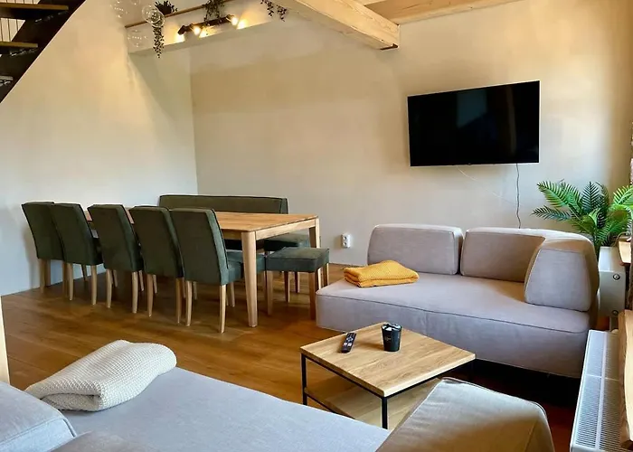 Hexenburgbeidresden Mit Fasssauna 4 Raum Architektengaleriewohnung Mit Whirlwanne, Kamin, Balkon-naehe Saechsische Schweiz Dresden Großharthau