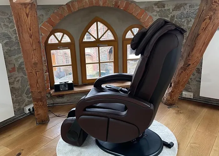 Hexenburgbeidresden Mit Fasssauna 4 Raum Architektengaleriewohnung Mit Whirlwanne, Kamin, Balkon-naehe Saechsische Schweiz Dresden