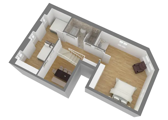 Hexenburgbeidresden Mit Fasssauna 4 Raum Architektengaleriewohnung Mit Whirlwanne, Kamin, Balkon-naehe Saechsische Schweiz Dresden アパート Großharthau